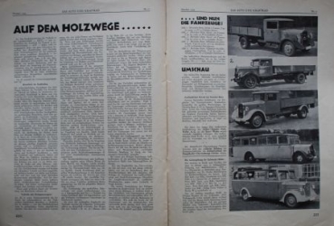 "Das Auto und Kraftrad" Automobile-Motorbike Magazine 1934 three issues (2106)